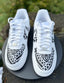 Custom Air Force 1 Mid Adults Black/White Poly Designs