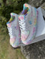 Custom Air Force 1 Pastel LV Ombré w/Fur Designs RTS