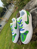 Ebernon Blue/Green Tribal #11 Size 13M