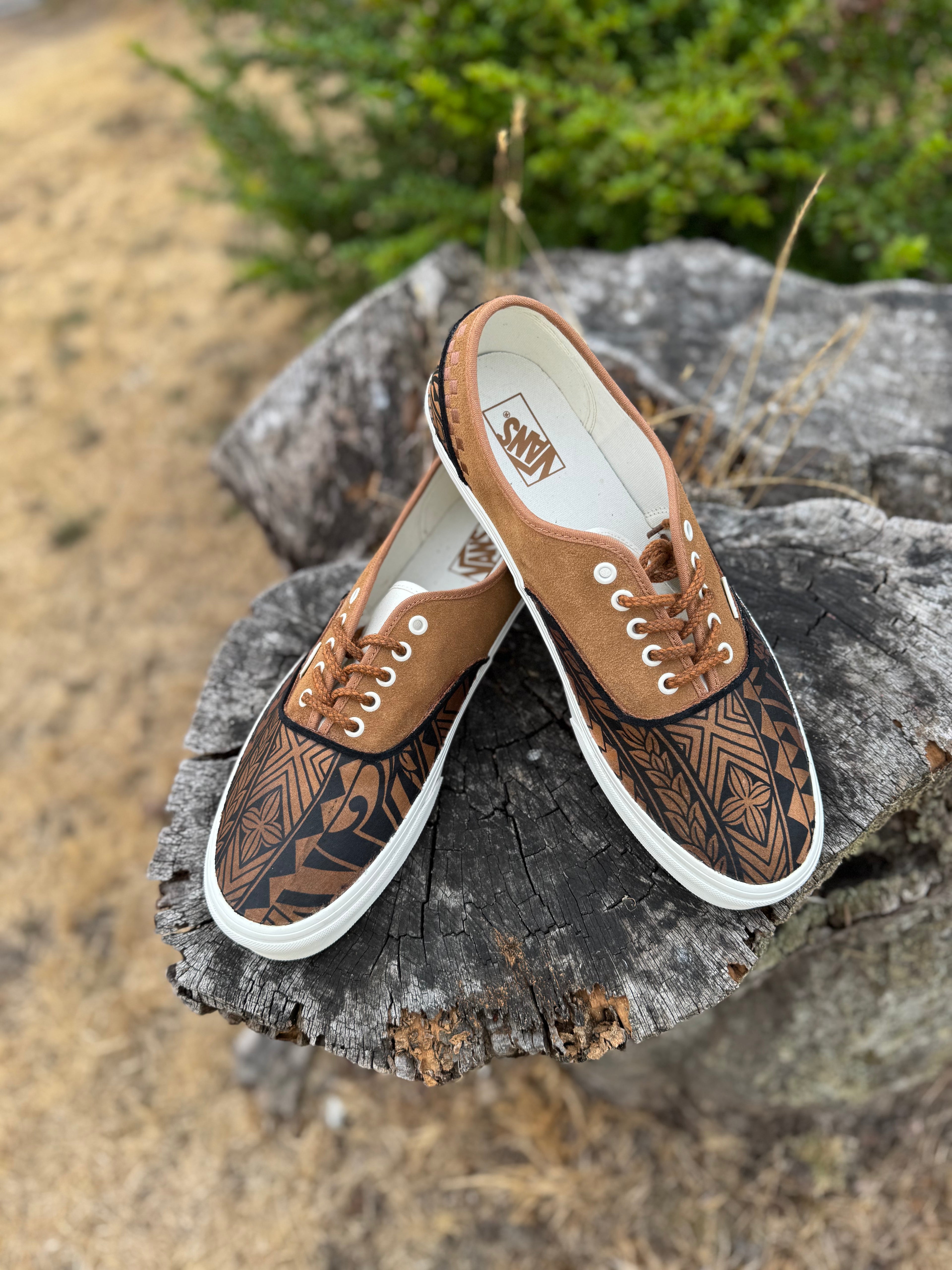 Vans Brown Suede Tribal #15 Size 13M