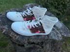 Converse Hightop Brown/Orange Turtle Tribal #38 Size 10W 💗