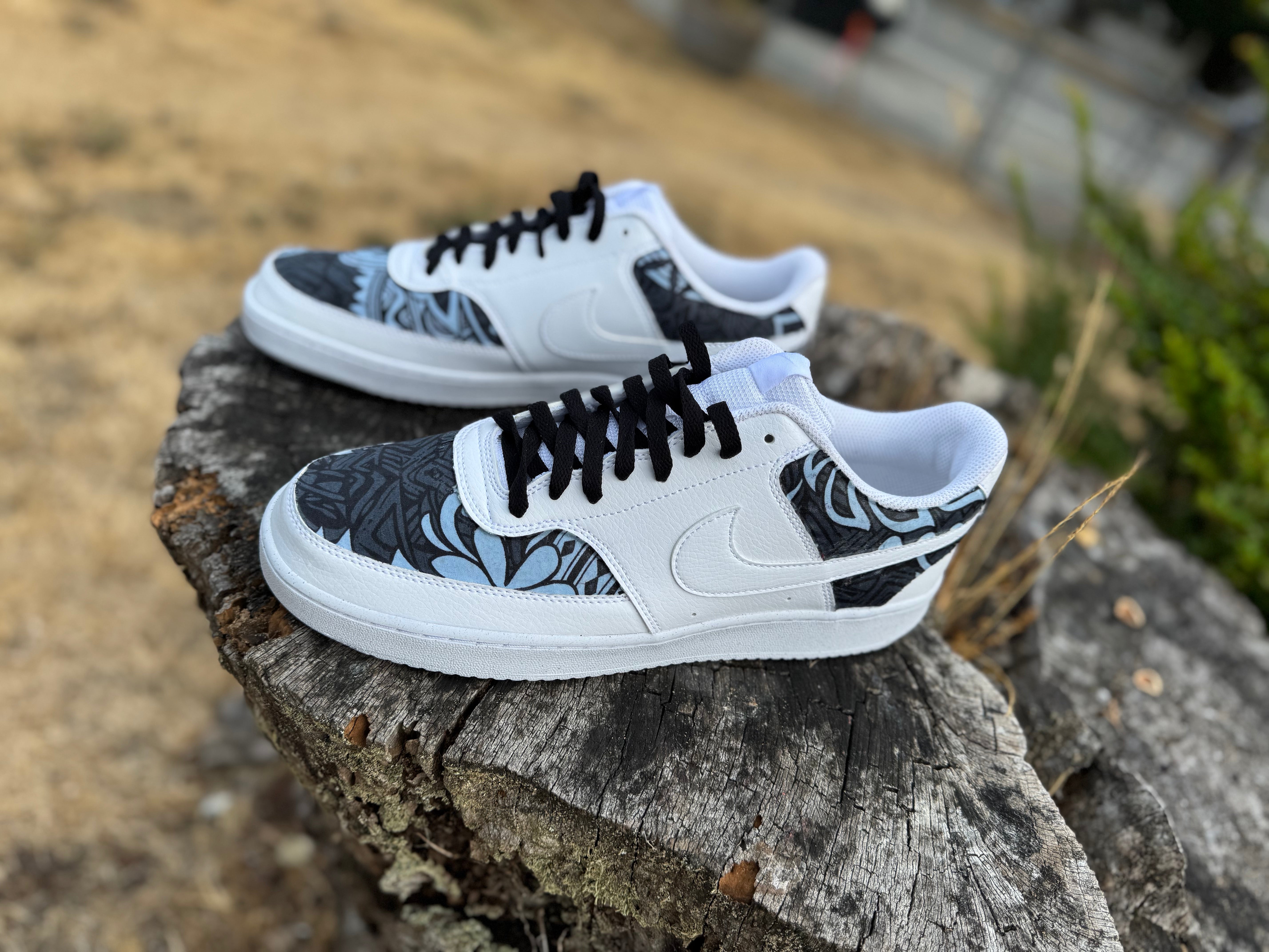Nike Court Black/Grey Tribal #46 Size 12M 💗 Main image