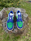 Jordan 1 Low Seahawks Blue/Green Tribal #48 Size 13M 💗