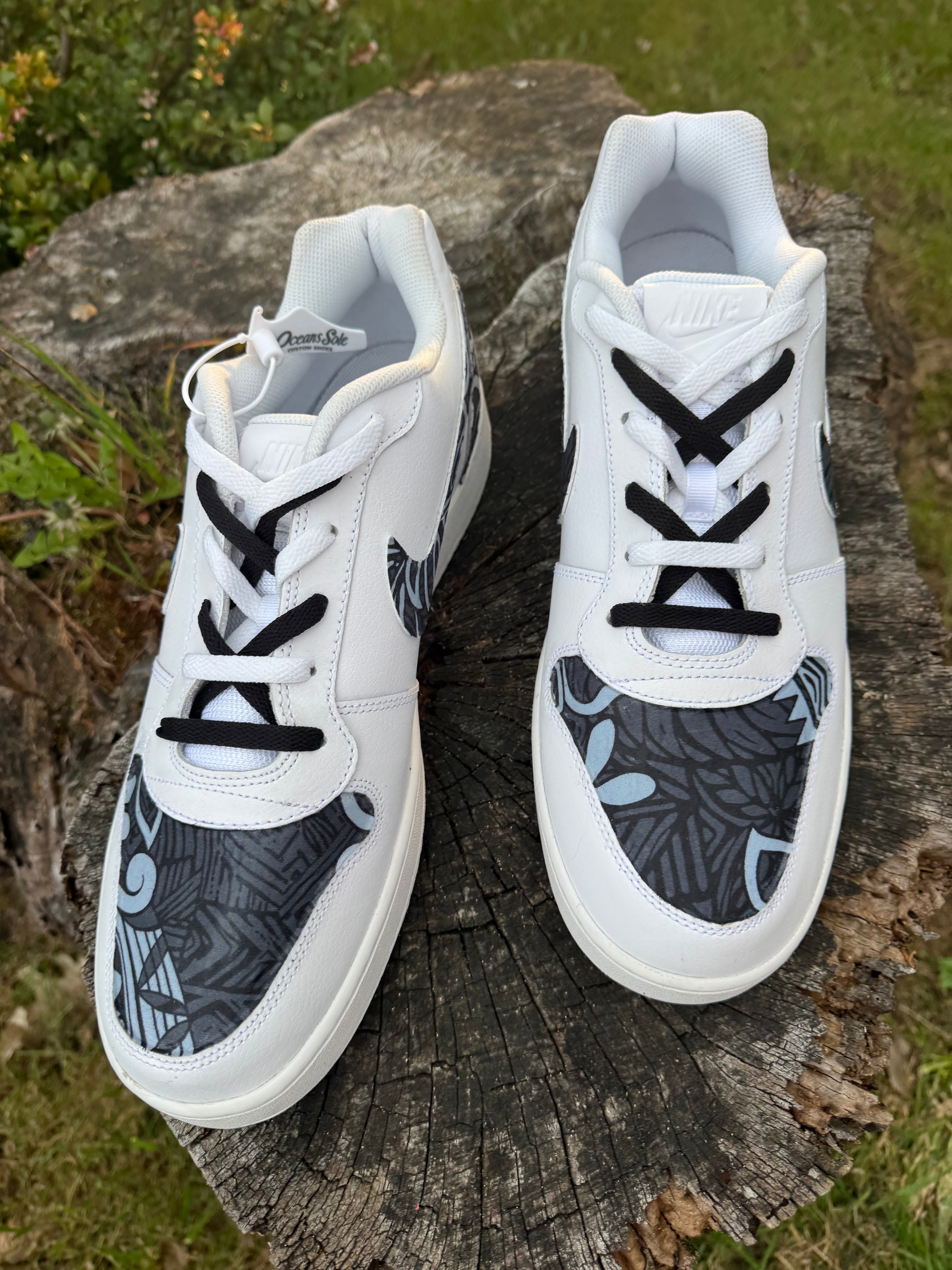 Ebernon Black Tribal #6 Size 14M 💗 Secondary image