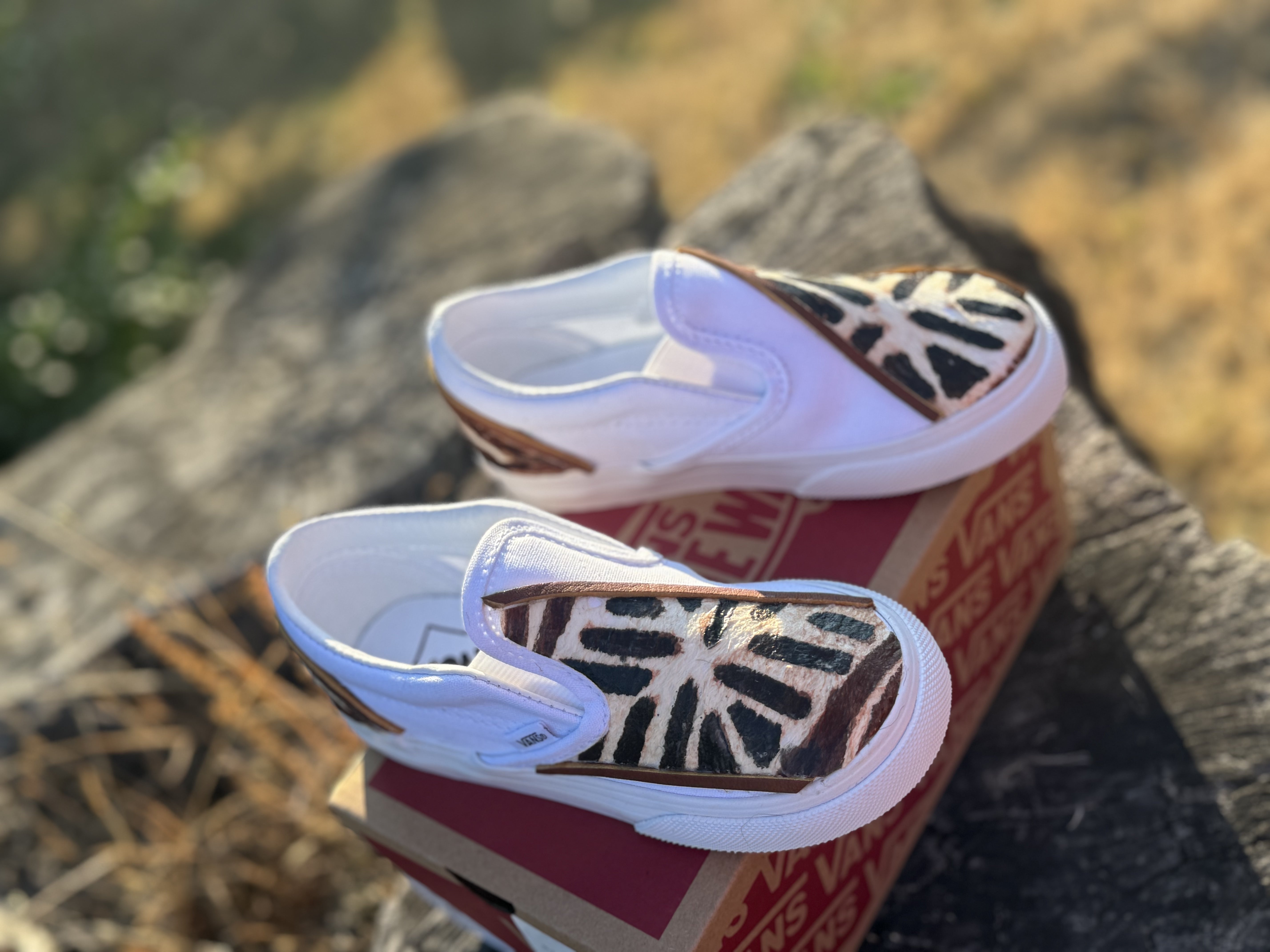 Custom Vans Tapa Cloth Design RTS Main image
