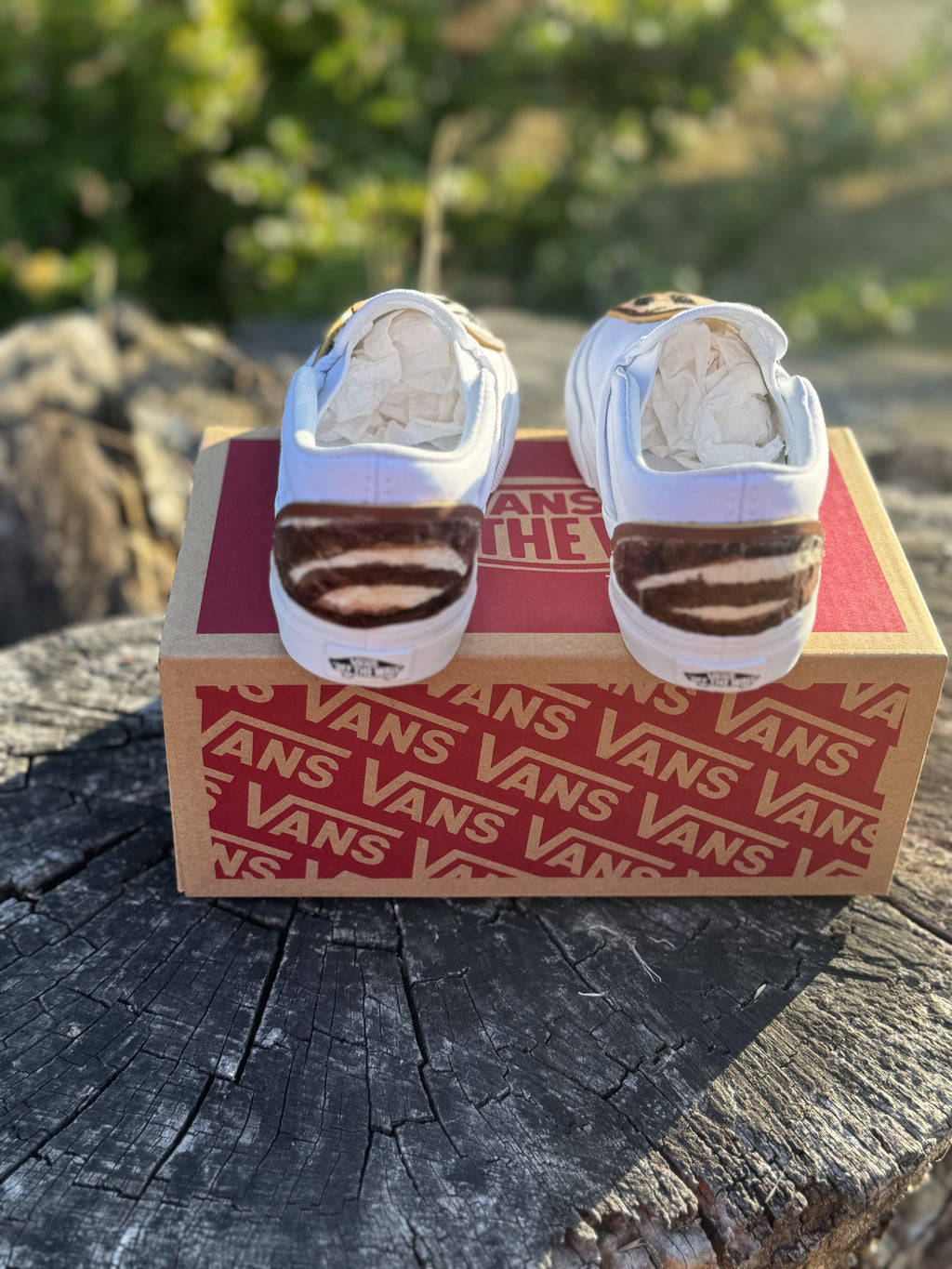 Custom Vans Tapa Cloth Design RTS
