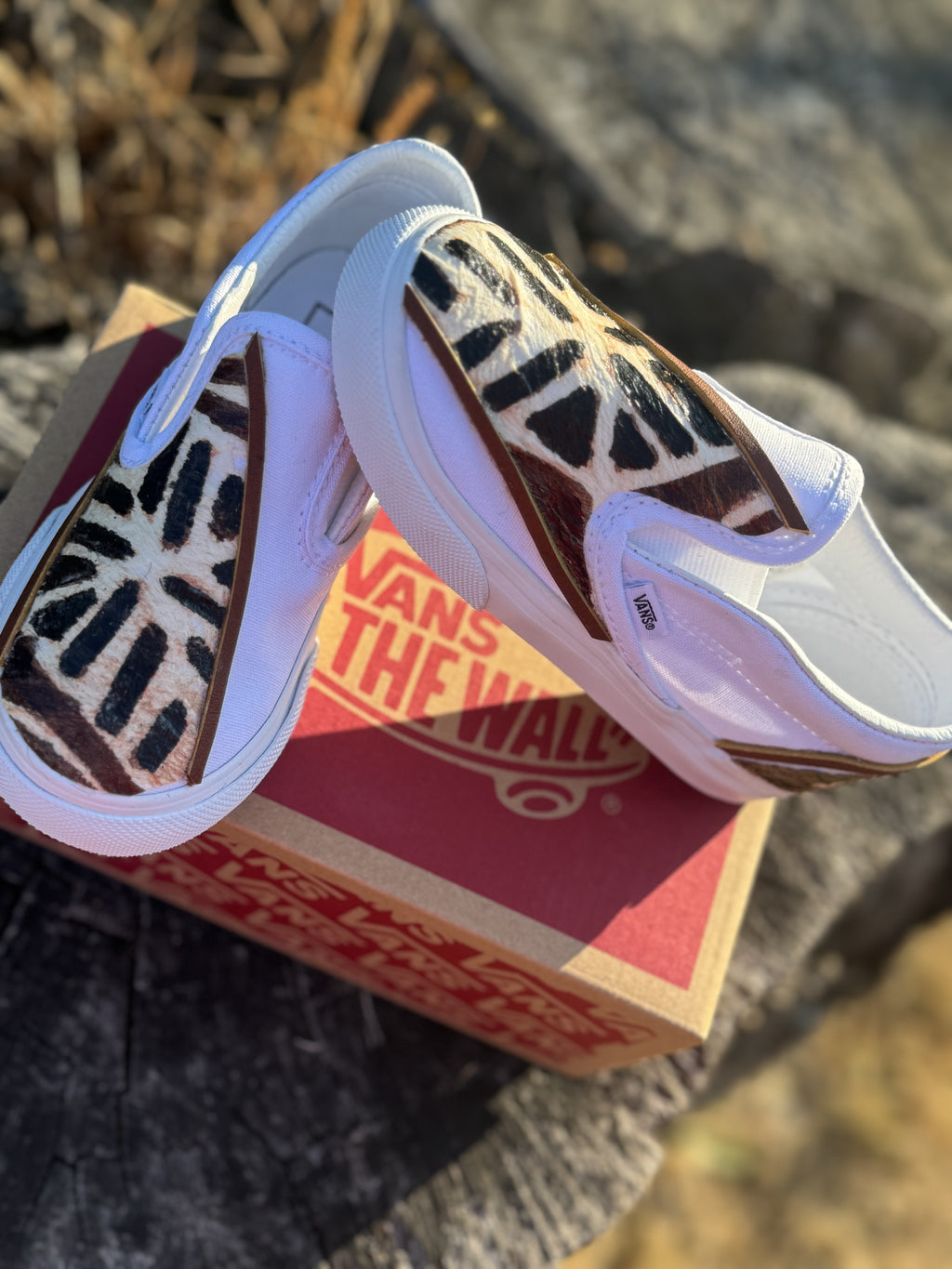Custom Vans Tapa Cloth Design RTS