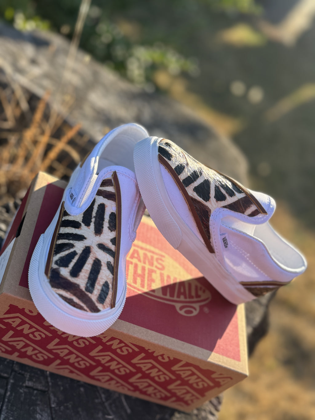 Custom Vans Tapa Cloth Design RTS