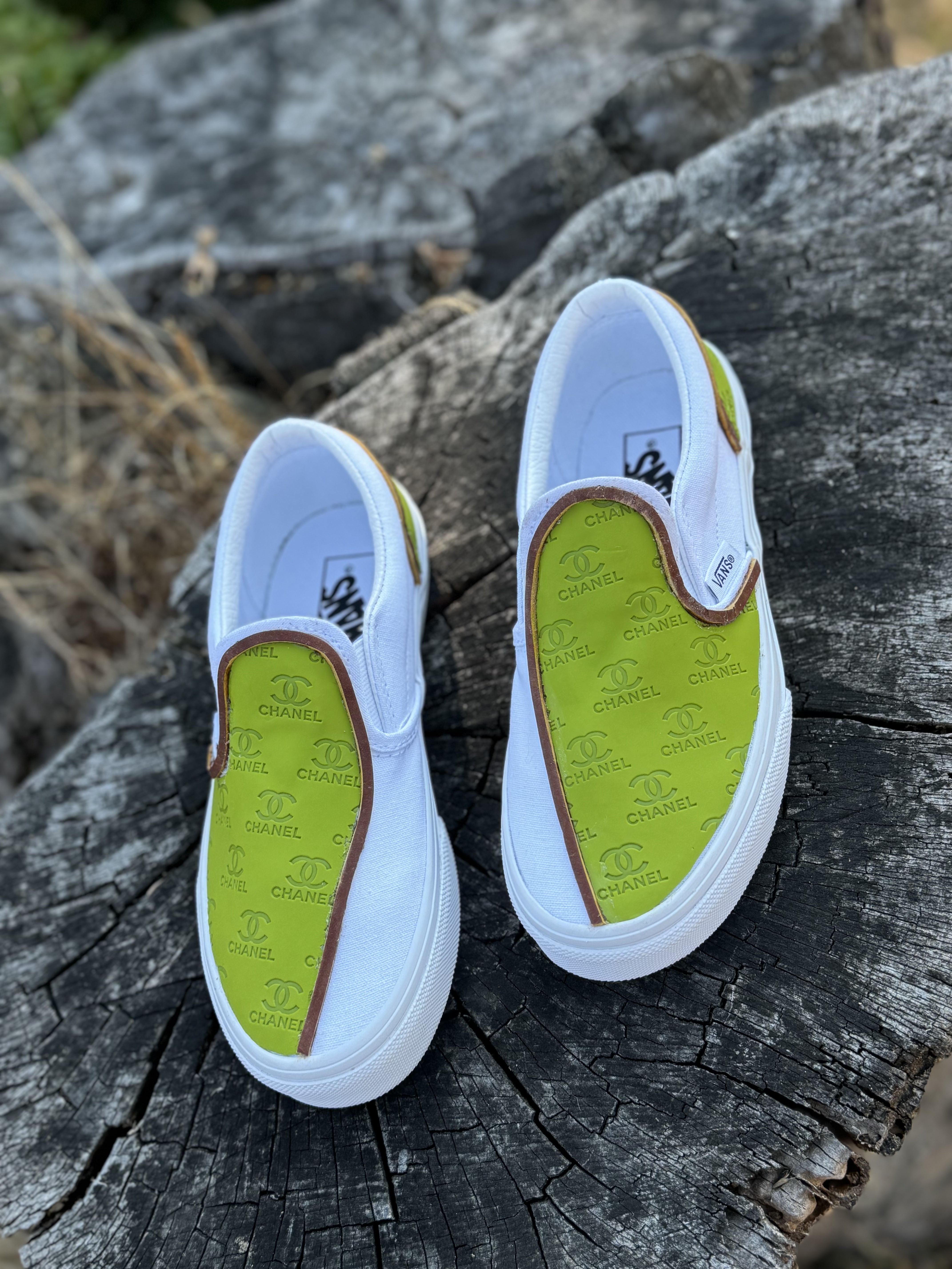 Custom Vans Green CC Design RTS Secondary image