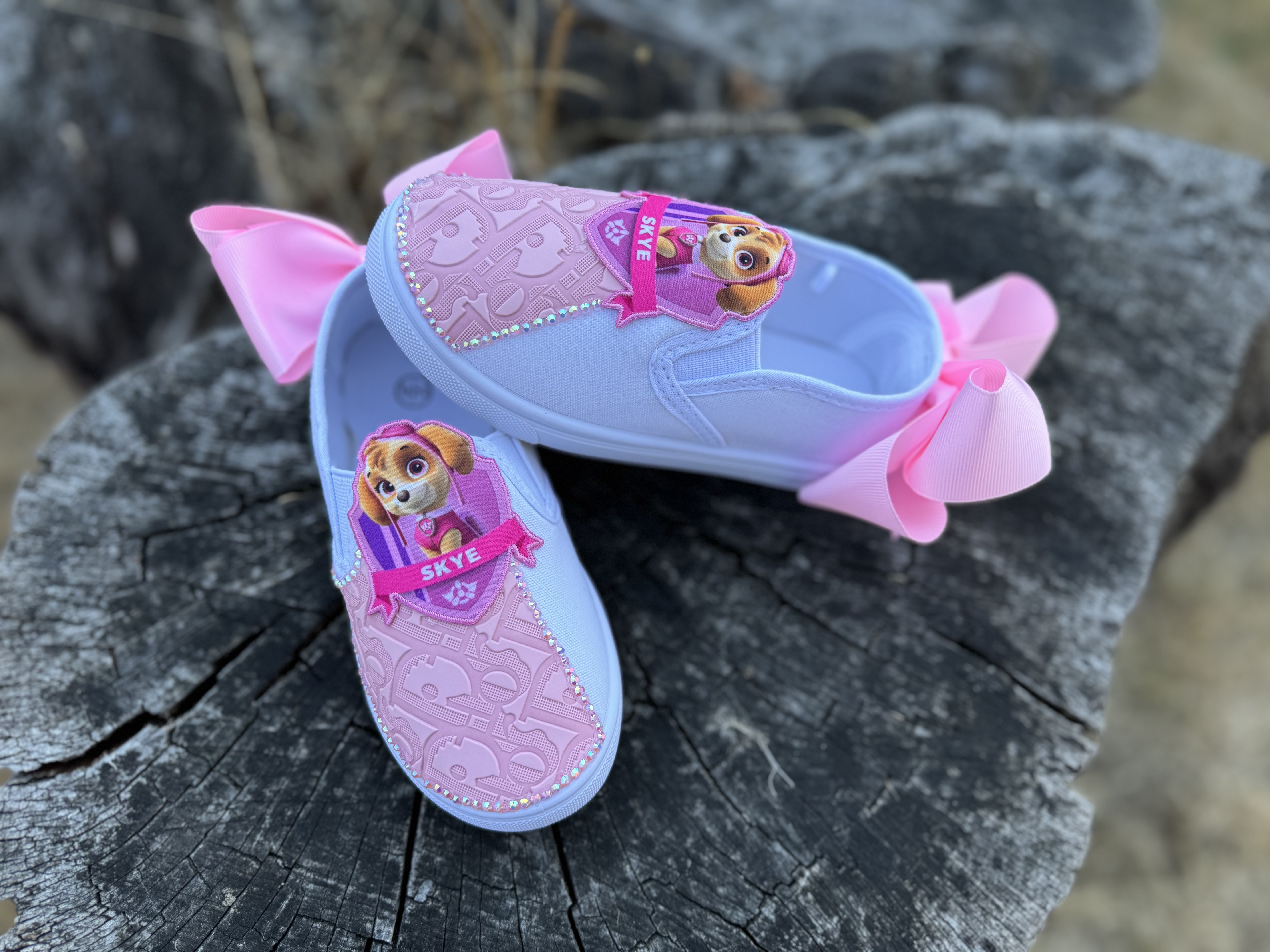 Custom Slip-On Skye Paw Patrol Design RTS Secondary image