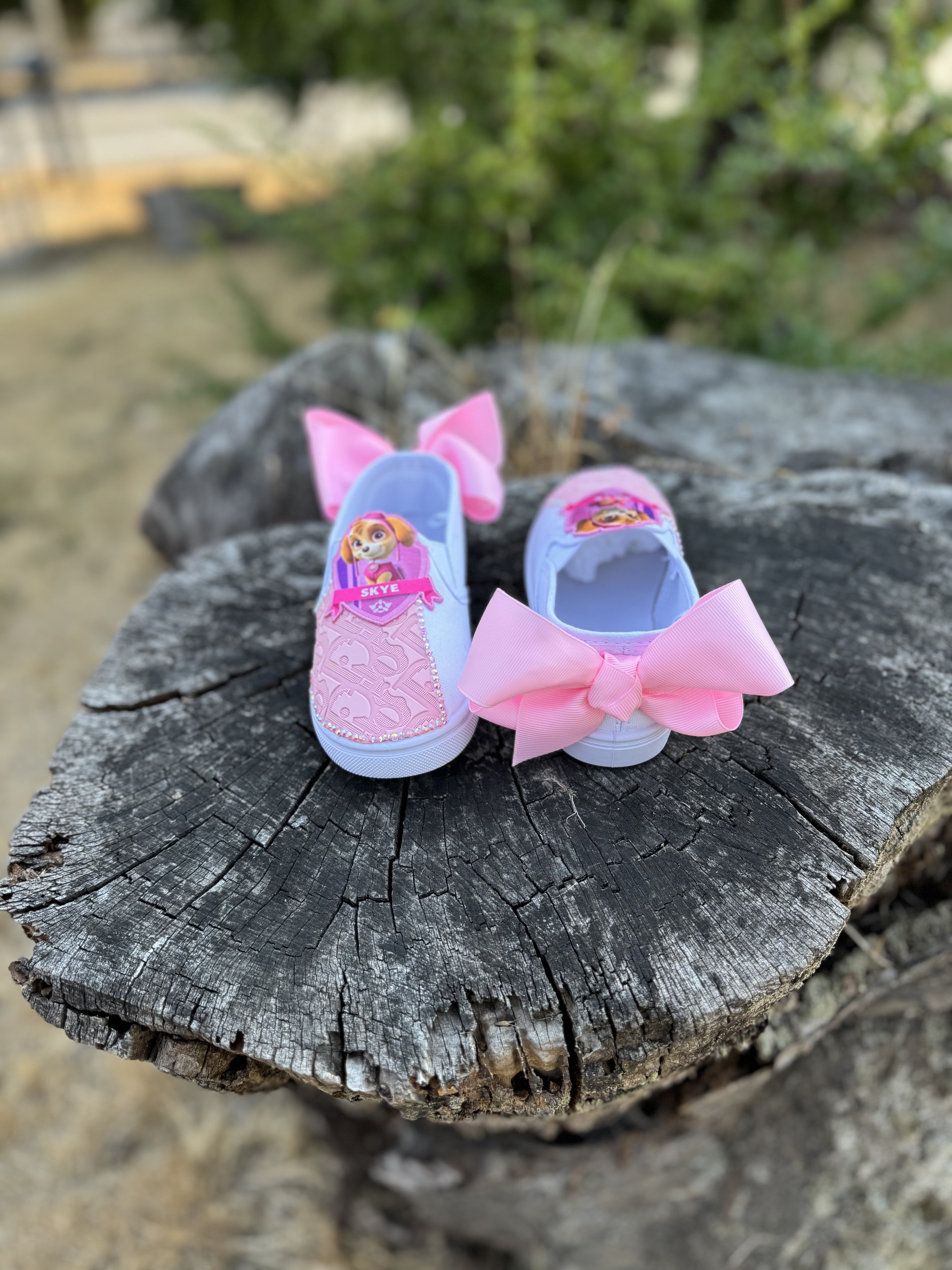 Custom Slip-On Skye Paw Patrol Design RTS