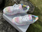 Custom Air Force 1 Pastel LV Ombré w/Fur Designs RTS