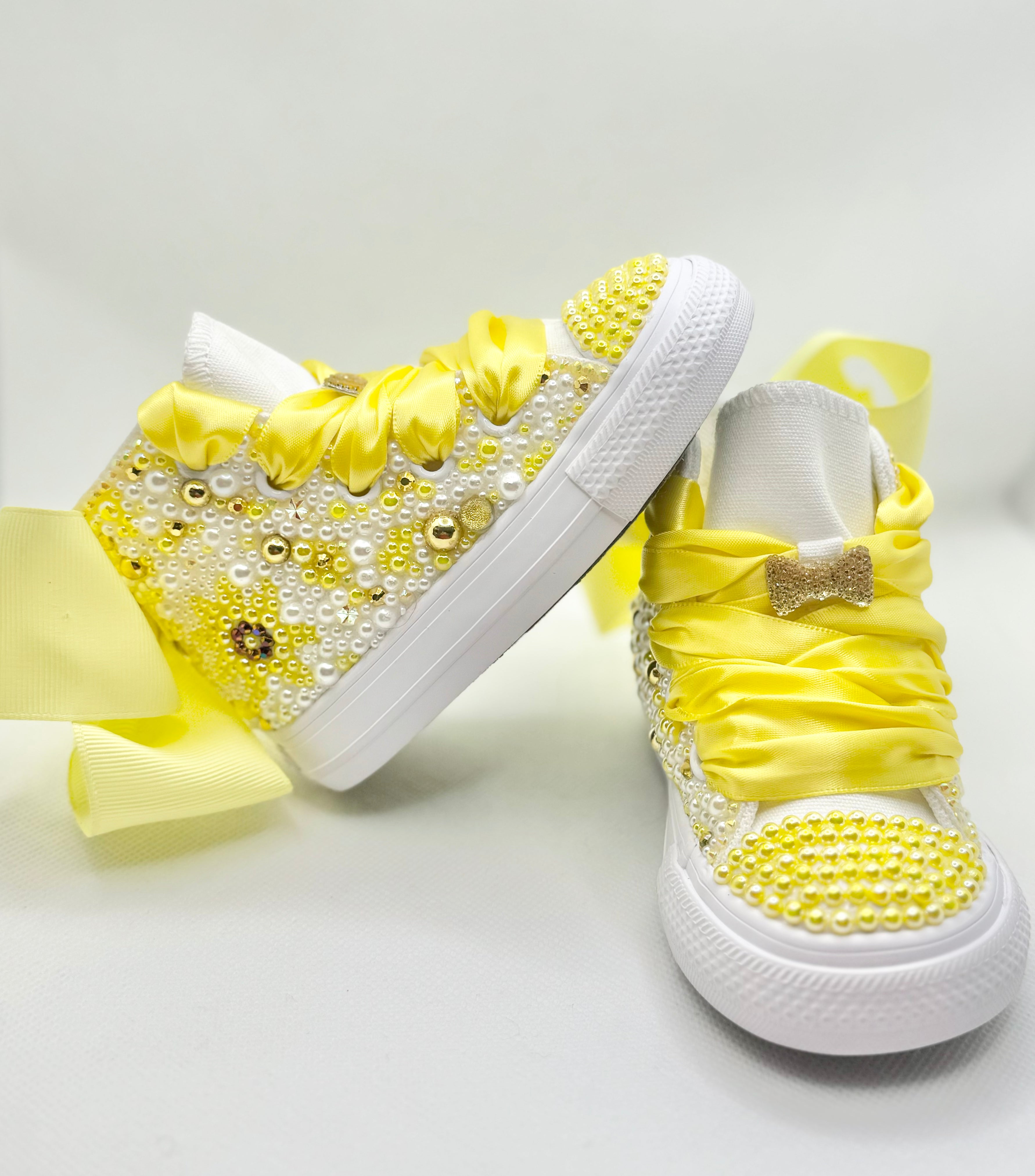Custom Converse Sunflower Designs RTS