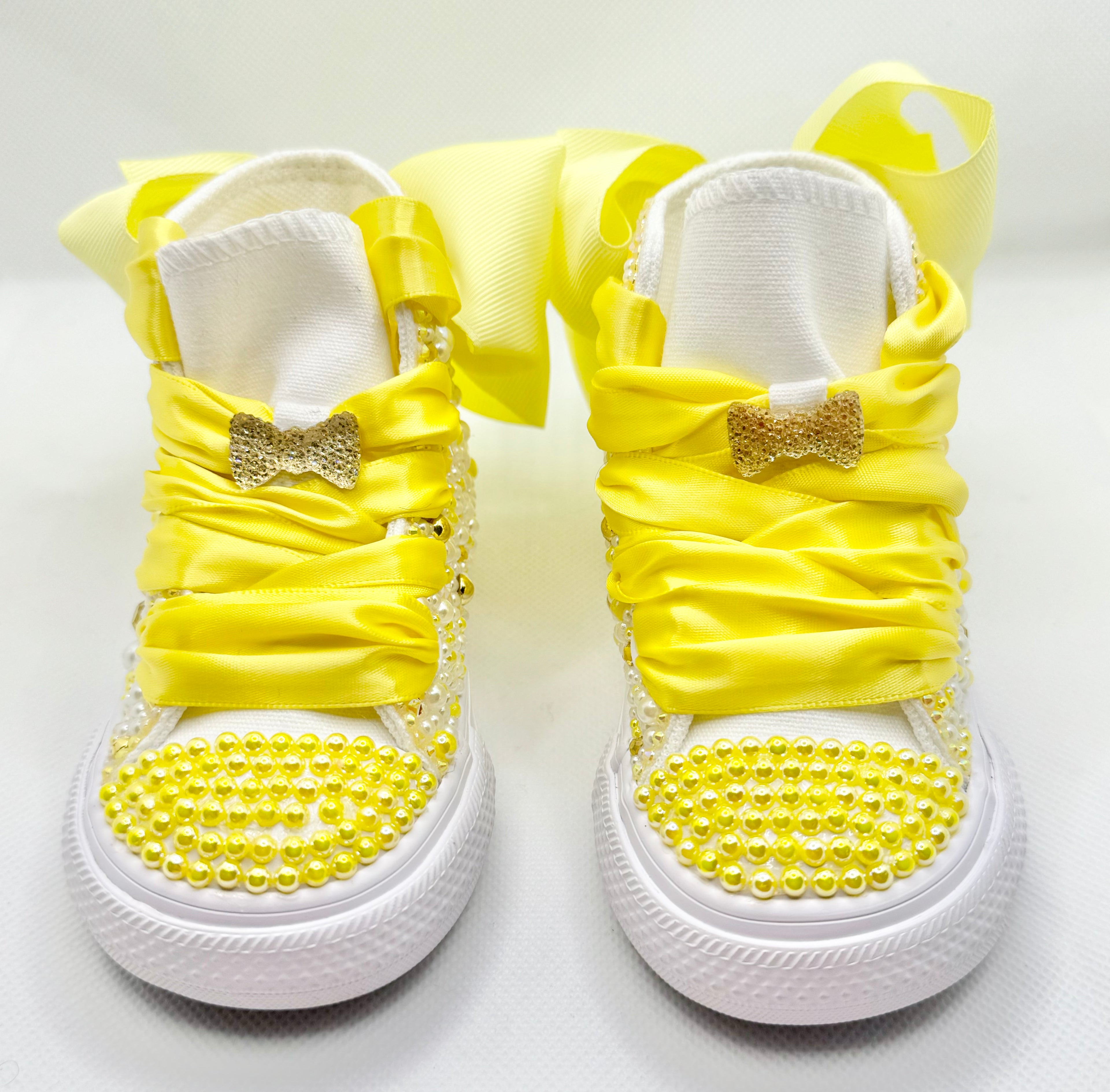 Custom Converse Sunflower Designs RTS