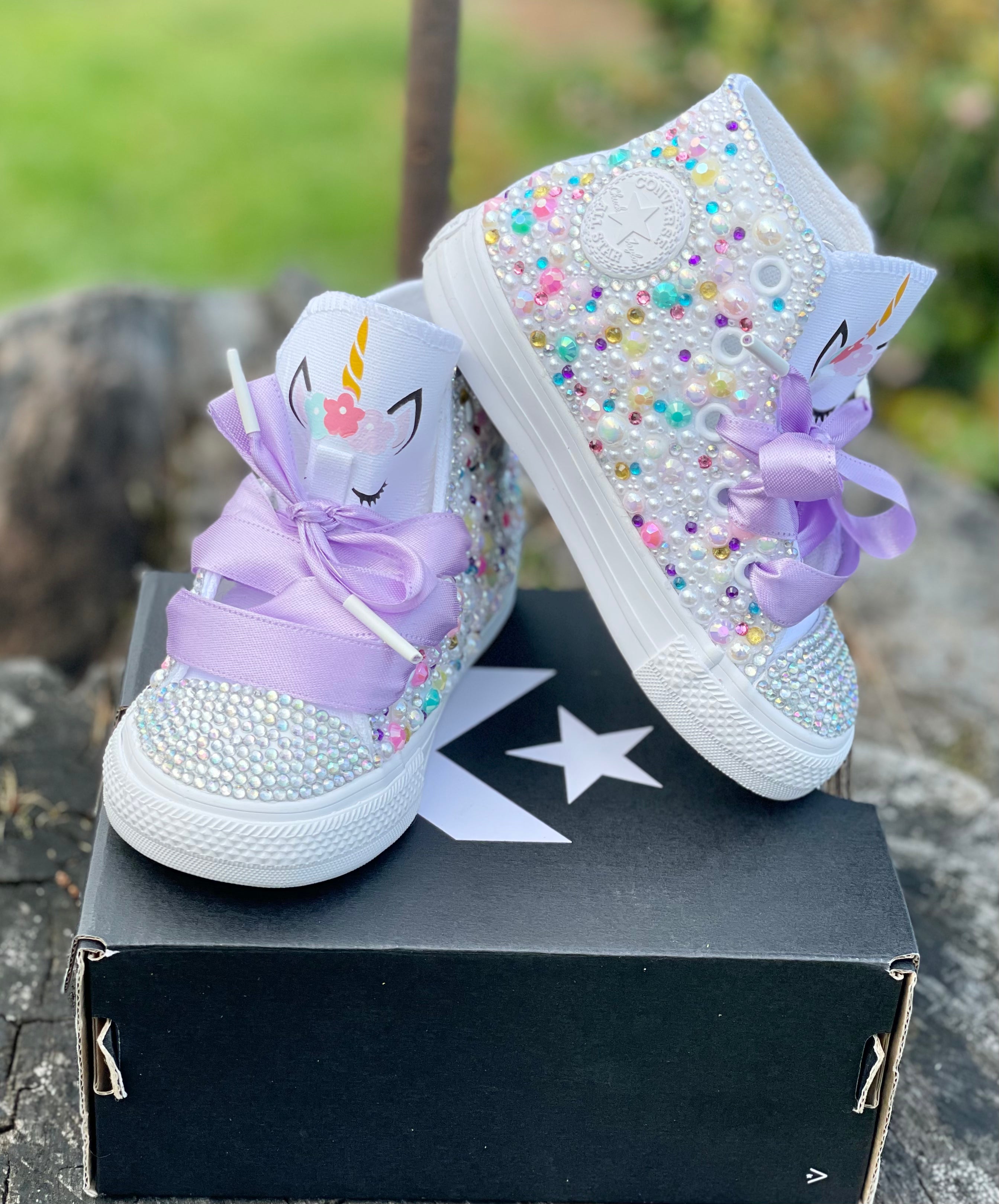 Custom Converse Unicorn Designs RTS