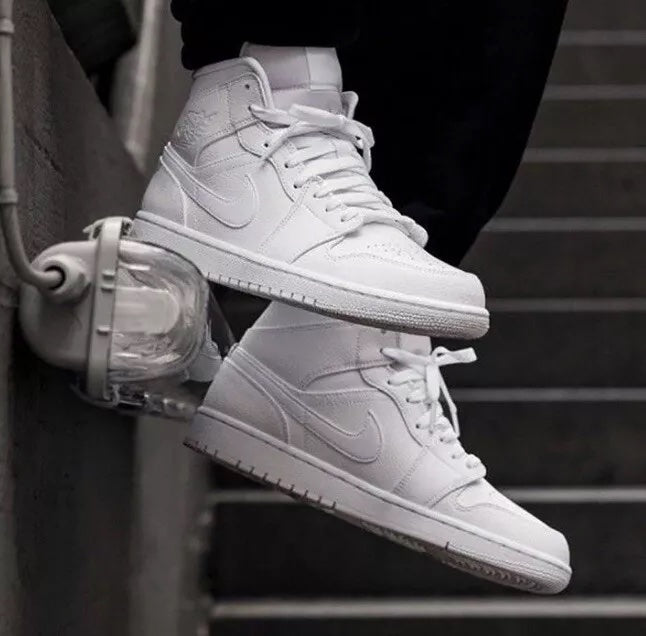Custom Jordan 1 Mid Adults Luxe Floral Designs 4-6 Main image