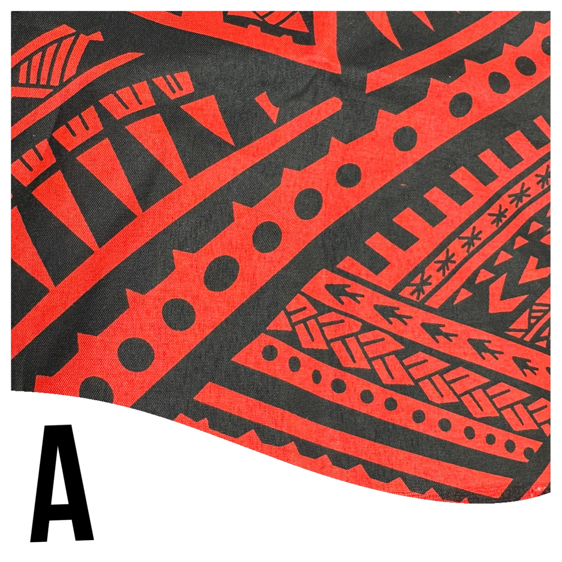 Custom Air Force 1 Mid Adults Red Poly Designs Secondary image
